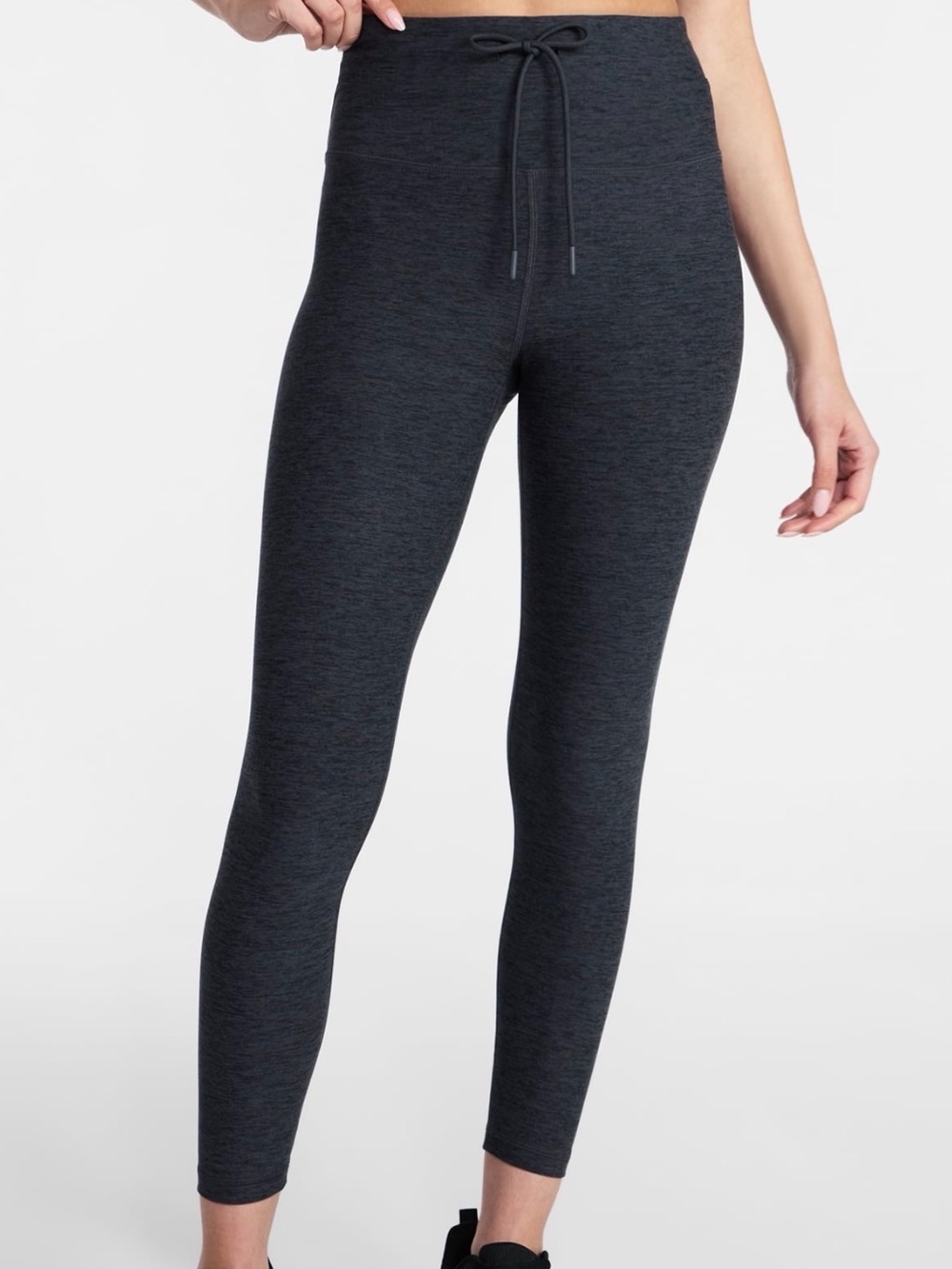 Athletic Works Heathered Charcoal High-Rise Leggings